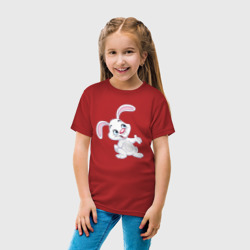 Детская футболка хлопок Весёлый зайчик - фото 2
