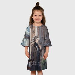 Детское платье 3D Пушкин в стиле аниме - фото 2