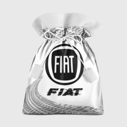 Подарочный 3D мешок Fiat Speed на светлом фоне со следами шин