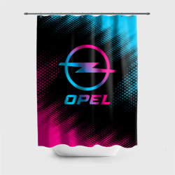 Штора 3D для ванной Opel - neon gradient