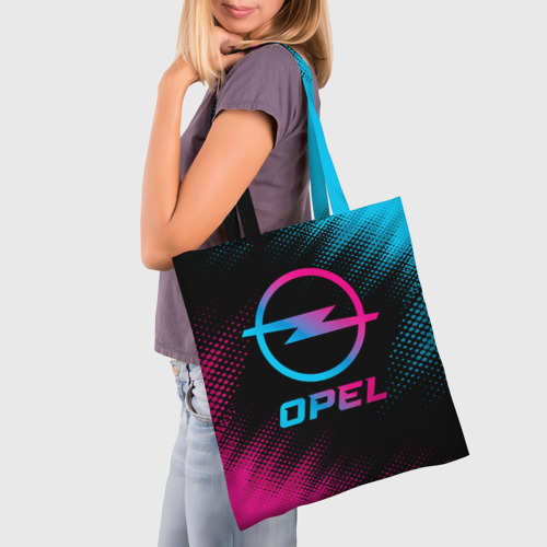 Шоппер 3D Opel - neon gradient - фото 3