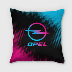 Подушка 3D Opel - neon gradient