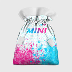 Подарочный 3D мешок Mini neon gradient style: символ сверху