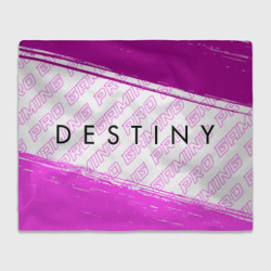 Destiny pro gaming: надпись и символ – Плед 3D с принтом купить со скидкой в -14%