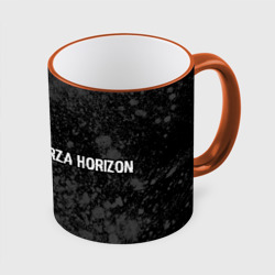 Forza Horizon glitch на темном фоне: надпись и символ – Кружка с полной запечаткой с принтом купить