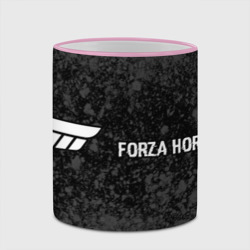 Кружка с полной запечаткой Forza Horizon glitch на темном фоне: надпись и символ - фото 2