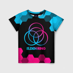 Elden Ring - neon gradient – Футболка с принтом купить со скидкой в -33%