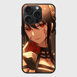 Чехол силиконовый для Apple iPhone 15 Pro матовый Семья Шпиона Йор Форджер