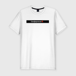 Мужская футболка хлопок Slim Симферополь города России