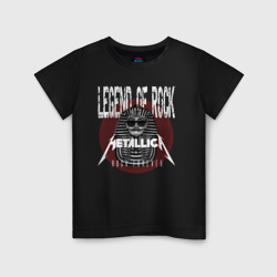 Детская футболка хлопок Металлика рок легенда