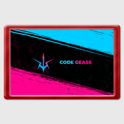 Магнит 45*70 Code Geass - neon gradient: надпись и символ