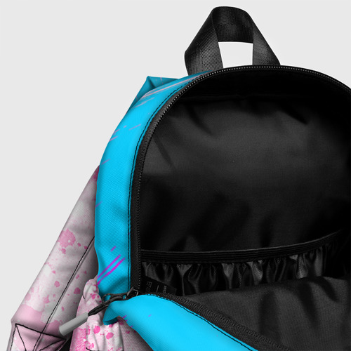 Детский рюкзак 3D Date A Live neon gradient style: надпись, символ - фото 6