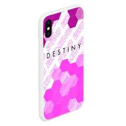 Чехол для iPhone XS Max матовый Destiny pro gaming: символ сверху - фото 2