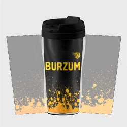 Термокружка-непроливайка Burzum - gold gradient: символ сверху - фото 2