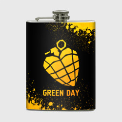 Фляга Green Day - gold gradient