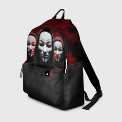 Рюкзак 3D Компания анонимусов