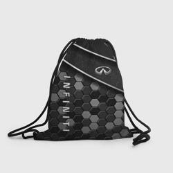 Рюкзак-мешок 3D Infiniti - черный металл
