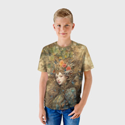 Детская футболка 3D Хозяйка леса - фото 2