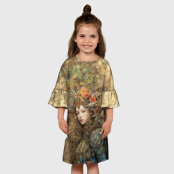 Детское платье 3D Хозяйка леса - фото 2