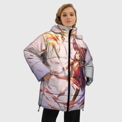 Женская зимняя куртка Oversize Коносуба Мэгумин - фото 2