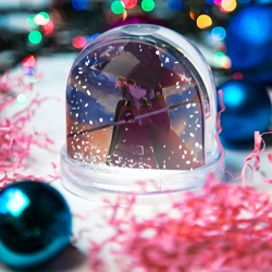 Игрушка Снежный шар Коносуба Мэгумин - фото 2