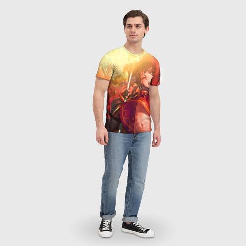 Мужская футболка 3D Коносуба Мэгумин, цвет 3D печать - фото 5