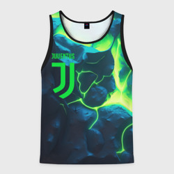 Мужская майка 3D Juventus  green  neon