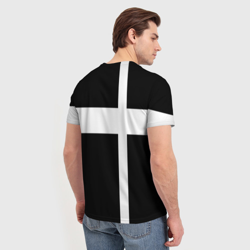 Мужская футболка 3D Ичиго и занпакто - Блич, цвет 3D печать - фото 4