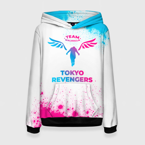 Женская толстовка 3D Tokyo Revengers neon gradient style, цвет 3D печать