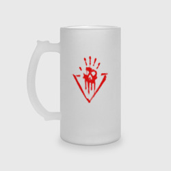 Кружка пивная матовое стекло Знак Абсолюта Baldurs Gate 3