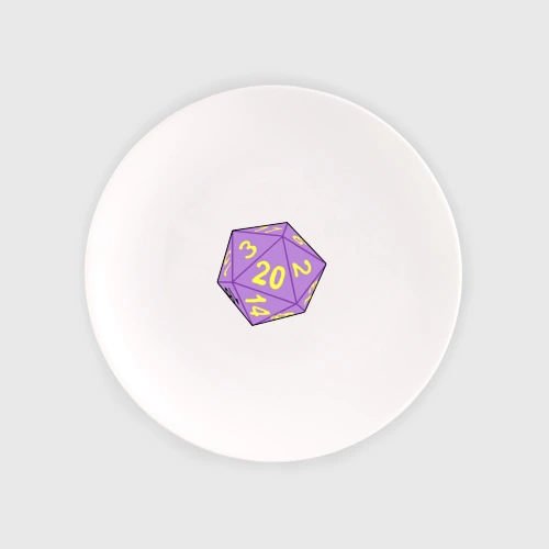 Тарелка D20 Baldurs Gate 3