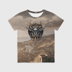 Детская футболка 3D Baldurs Gate 3 Logo