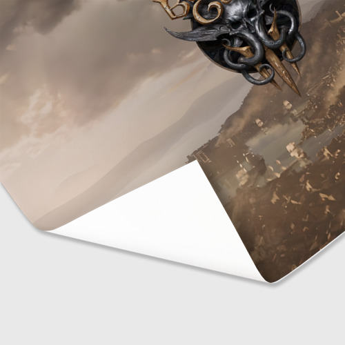 Бумага для упаковки 3D Baldurs Gate 3 Logo - фото 3