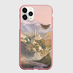 Чехол для iPhone 11 Pro Max матовый Baldurs Gate 3 Castle