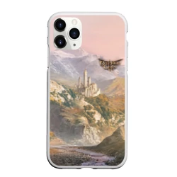 Чехол для iPhone 11 Pro Max матовый Baldurs Gate 3 Castle