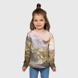 Детский лонгслив 3D Baldurs Gate 3 Castle - фото 2