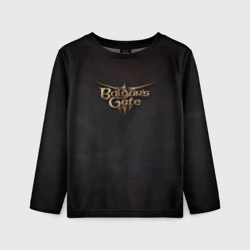 Детский лонгслив 3D Logo Baldurs Gate 3