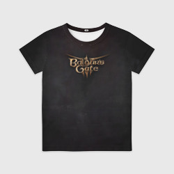 Детская футболка 3D Logo Baldurs Gate 3