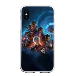 Чехол для iPhone XS Max матовый Baldurs gate 3