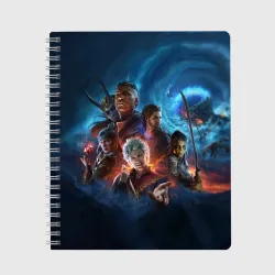Тетрадь Baldurs gate 3