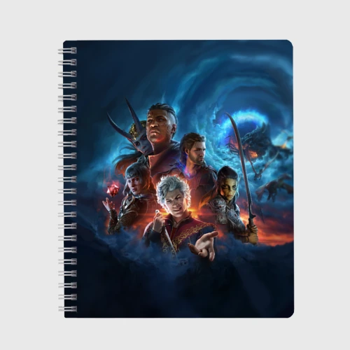 Тетрадь Baldurs gate 3