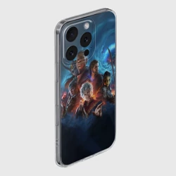 Чехол для iPhone 16 Pro Max силиконовый с защитой камеры Baldurs gate 3 - фото 2