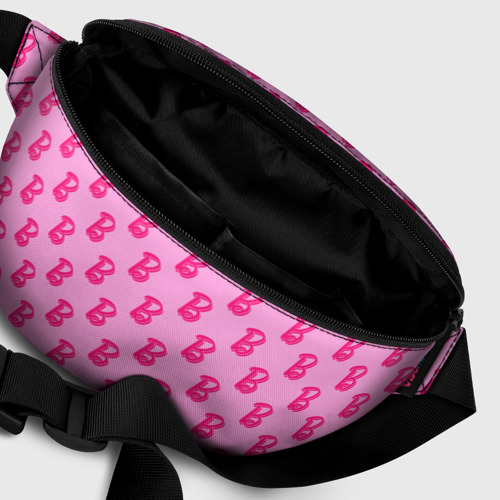 Поясная сумка 3D с принтом Барби Фильм Текстура, фото #6