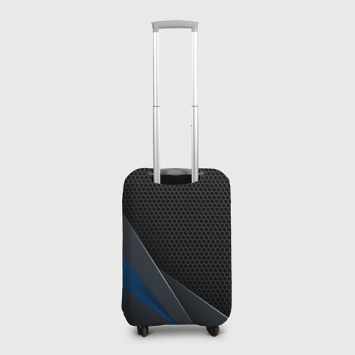 Чехол для чемодана 3D Фольцваген - синяя броня, цвет 3D печать - фото 2