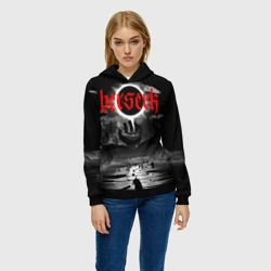 Женская толстовка 3D Берсерк и закат - фото 2
