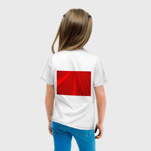 Детская футболка хлопок Весело fun, цвет белый - фото 6