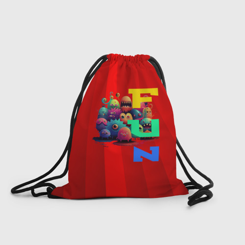 Рюкзак-мешок 3D Весело fun