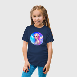 Детская футболка хлопок Милая фея - нейросеть - фото 2