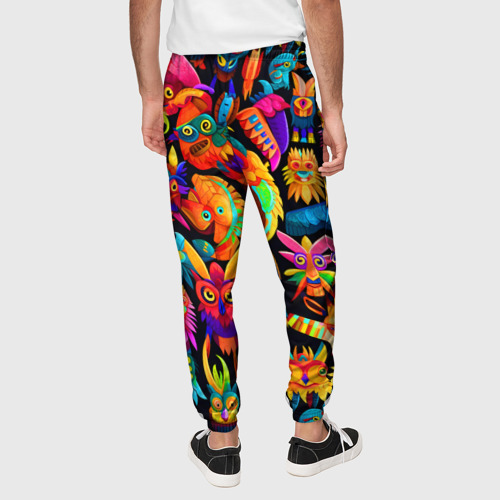 Мужские брюки 3D Мифические монстрики, цвет 3D печать - фото 5