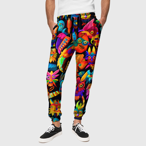 Мужские брюки 3D Мифические монстрики, цвет 3D печать - фото 4